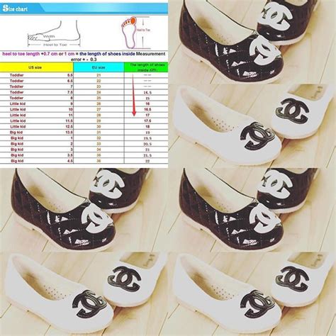 chanel schuhe größentabelle|Chanel shoe size chart.